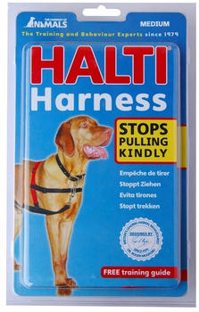 Halti Front Control Harness M schwarz/rot