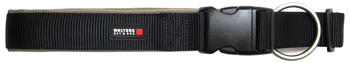 Wolters Halsband Professional Comfort extra breit 50-60cm x 45mm schwarz/braun