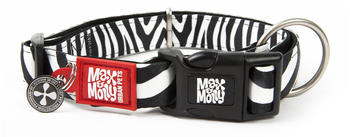Max & Molly Smart ID Collar M Zebra Classic