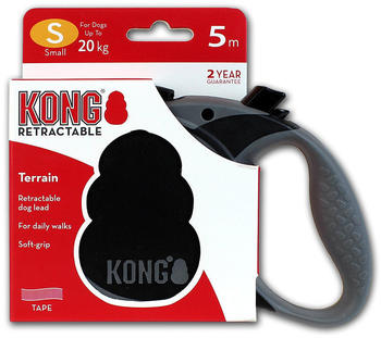 Kong Pet Toys Retractable Terrain Schwarz S