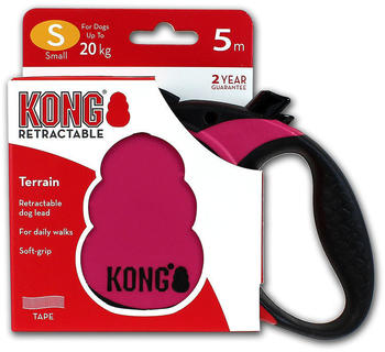 Kong Pet Toys Retractable Terrain Pink S