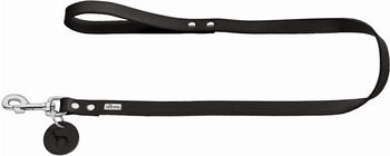 Hunter HUNTER F&uuml;hrleine Aalborg schwarz, Ma&szlig;e: 13 mm / 110 cm