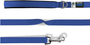 Curli Basic Leine Nylon 140x1,5cm blau