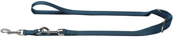 HUNTER Verstellbare Führleine London dunkelblau 25mm 200cm