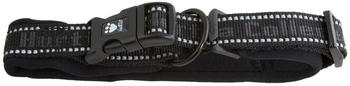 Hurtta Gepolstertes Halsband schwarz 60cm