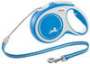 Flexi New Comfort Seil M 8m blau/weiß