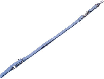 Nobby F&uuml;hrleine Velours hellblau (Sky) 200cm 14mm