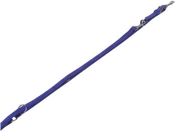Nobby F&uuml;hrleine Velours lila (Gothic) 200cm 14mm