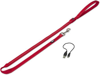 Nobby Leine Flash Mesh 120cm 20mm rot