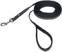 Nobby Schleppleine Anti-slip Schwarz Breite 17 Mm Leinen