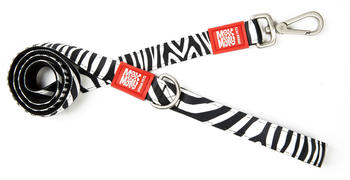 Max & Molly Original Kurzleine Zebra Classic XS 120 x 1cm