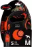 Flexi XTREME Gurt M 5m schwarz/orange