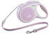 Flexi New Comfort Seil M 8m rosa/weiß
