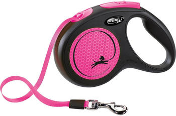 Flexi New Neon Gurt S 5m pink
