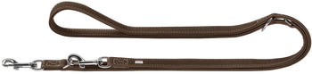 Hunter HUNTER Verstellbare F&uuml;hrleine Hunting 18mm 200cm braun