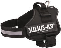 Julius-K9 Hundegeschirr Power schwarz, Gr. L, Breite: 50 mm, Bauchumfang: ca. 66 - 85