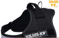 Julius-K9 Hundegeschirr Power schwarz, Gr. M, Breite: 40 mm, Bauchumfang: ca. 58 - 76