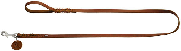 Hunter HUNTER Führleine Solid Education cognac, Maße: 11 mm / 110 cm