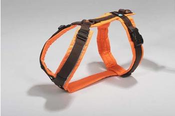 Anny-x Brustgeschirr Protect L leuchtorange braun