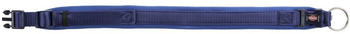 Trixie Premium Halsband extra breite Neopren Polsterung XS-S indigo/royalblau