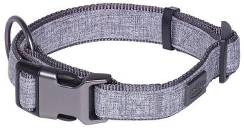 Nobby Halsband Linen Deluxe 28-40cm grau