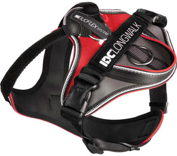 Julius K-9 Idc Longwalk Y-Geschirr S rot