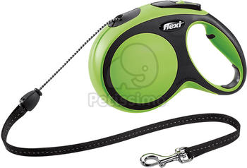 Flexi New Comfort Seil S 5m grün/schwarz