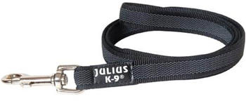 Julius K-9 IDC Color & Gray Leine mit Schlaufe 1m 14mm schwarz