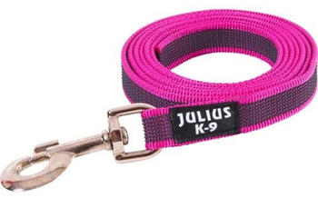 Julius K-9 IDC Color & Gray Leine ohne Schlaufe 2m 20mm pink
