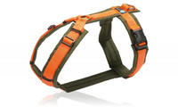 anny-x Brustgeschirr Fun Oliv orange - Gr. XS