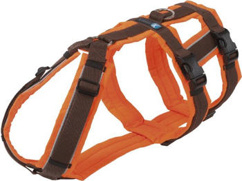 Anny-x Safety Geschirr M leuchtorange/braun
