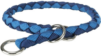 Trixie Cavo Zug-Stopp-Halsband L-XL 52-60cm indigo/royalblau