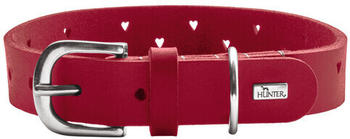 Hunter HUNTER Halsband Aalborg Soul S 45 rot