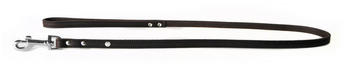 Das Lederband Hundeleine Weinheim mocca 100cm 18mm