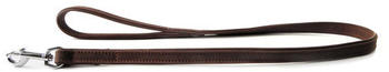 Das Lederband Hundeleine Boston mocca/mocca 100cm 18mm
