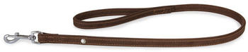 Das Lederband Hundeleine Boston mocca/mocca 110cm 14mm