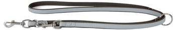 Das Lederband Führleine Amsterdam Ice/Lava 200cm 18mm