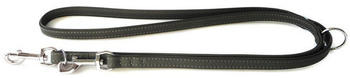 Das Lederband Führleine Amsterdam lava/lava 200cm 18mm