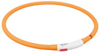 Trixie Led-hundehalsband &ndash; Orange, Gr&ouml;&szlig;en Xs&ndash;xl