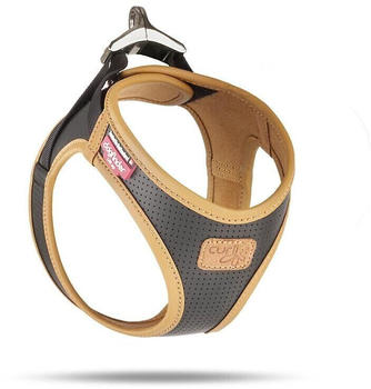 Curli Apple Leather Geschirr S schwarz