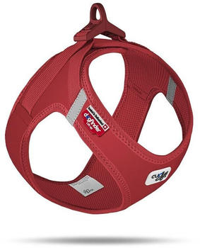 Curli Clasp Vest Geschirr Softshell Geschirr rot 2XS (9114673)