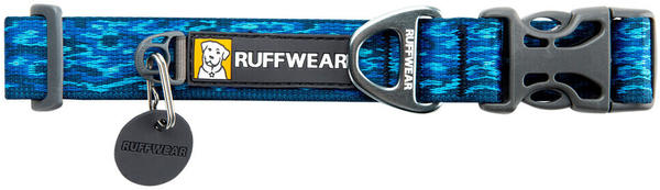 Ruffwear Flat Out Halsband 28-35cm Oceanic Distortion (25204-9341114)
