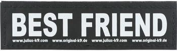 Julius K-9 Klettlogos Klettsticker S klein BEST FRIEND (151019)