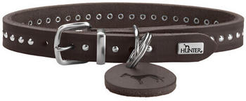 Hunter HUNTER Halsband Aalborg Style S dunkelbraun (69512)