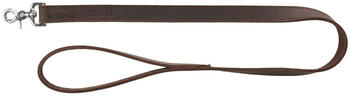 Trixie Rustic Fettleder Leine M-L 1,00 m/20mm dunkelbraun (19000)