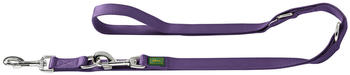 HUNTER Verstellbare Führleine 2,00 m 20mm breit verstellbar violett (46677)
