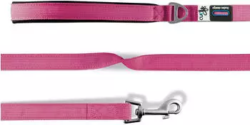 Curli Basic Leine Nylon 140x2cm Fuchsia