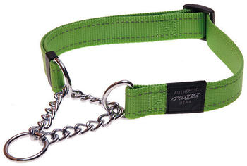 Rogz Utility Obedience Halsband Fanbelt L Hals 34 - 56cm lime (RHC06L)