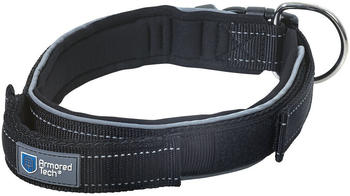 Armored Tech Halsband inkl. Griff M schwarz Hals 39-45cm (78A86020)