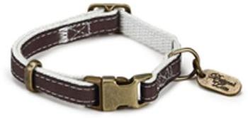 Designed by Lotte Nylonhalsband Virante braun 20-30cmx10mm (BT746865)
